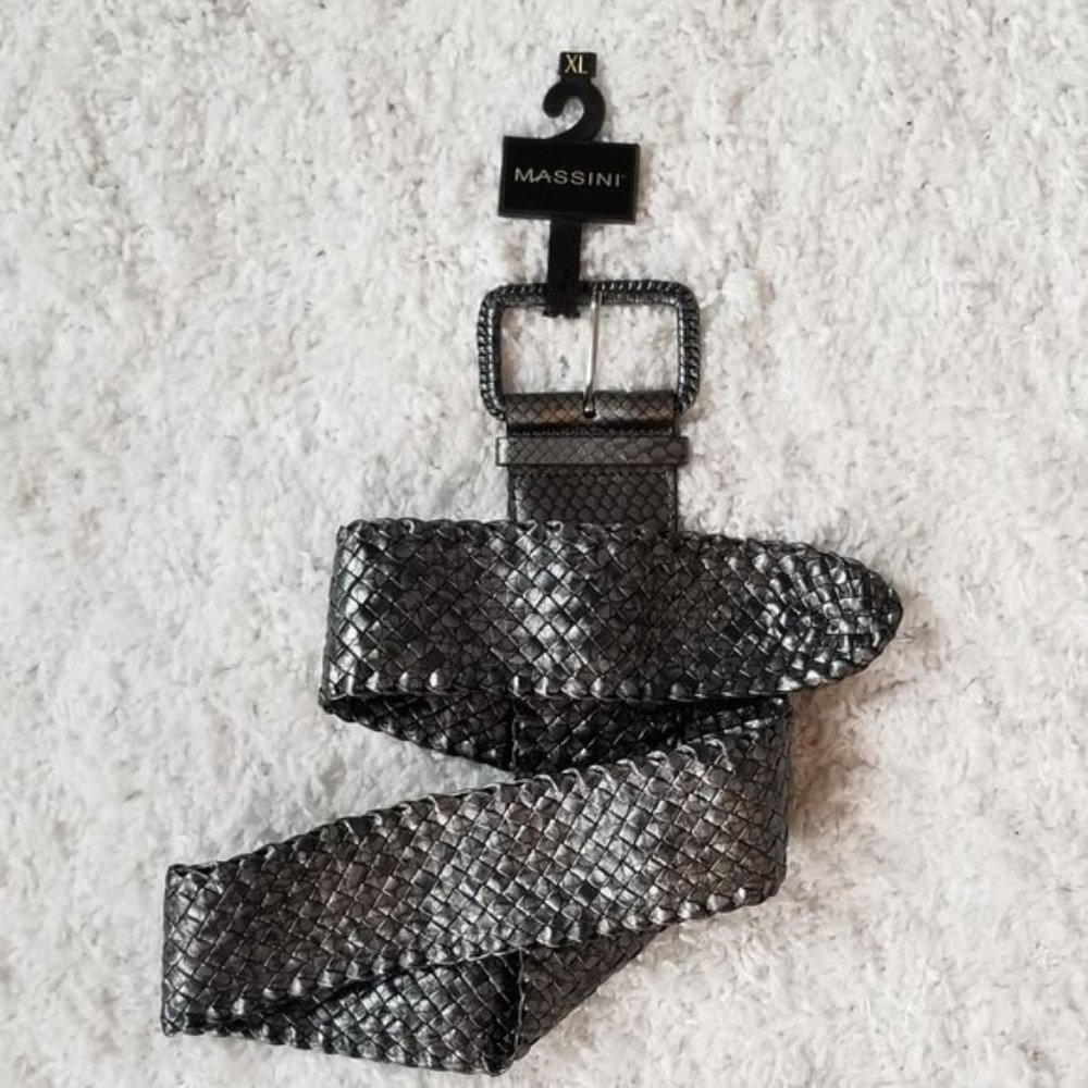 Massini Basket-Weave Belt - Picture 4 of 9